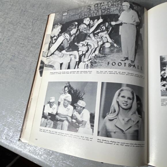 Fort Worth TX Paschal High School 1968 Yearbook Annual Purple Panthers 60s Book - Picture 7 of 10